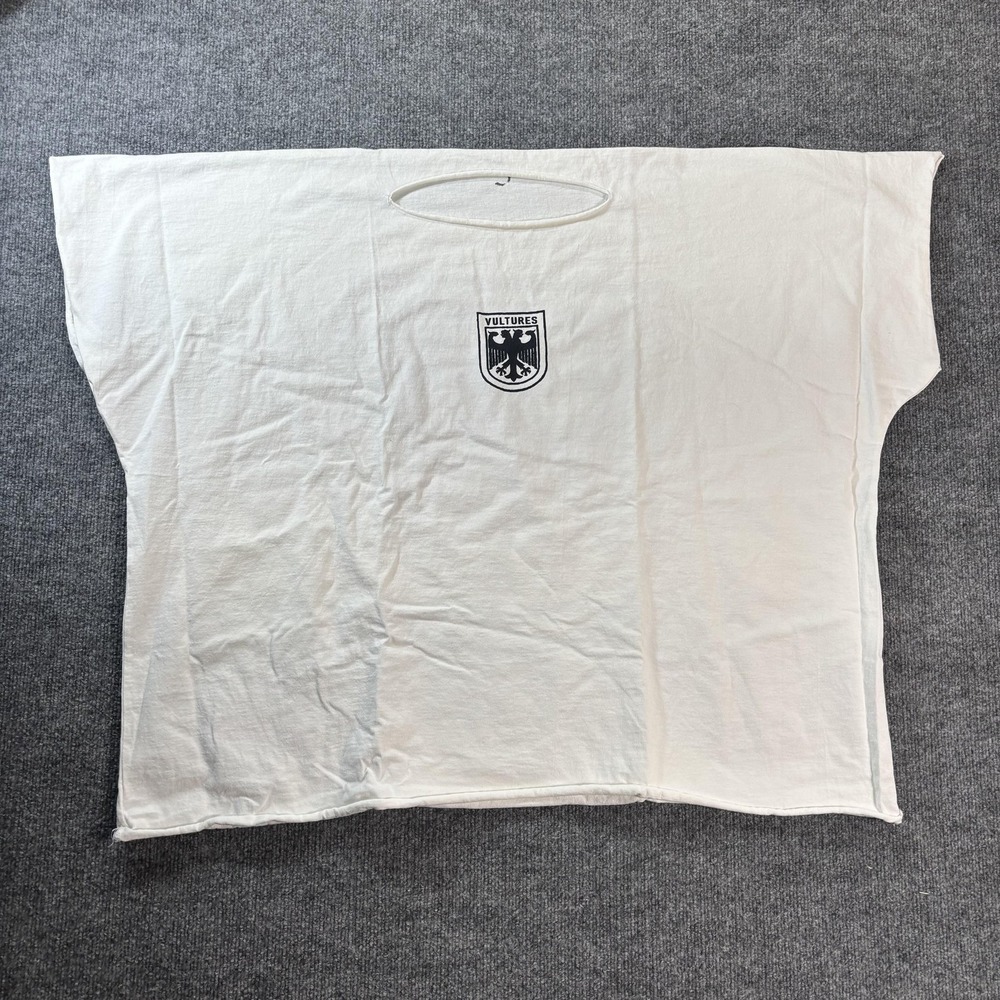 Vultures Shirt Mens One Size White Sports Practice Graphic Training Top